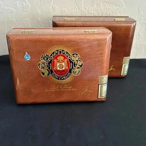 Empty Arturo Fuente - Don Carlos Belicosa Cigar Box-Great Condition 2 Boxes